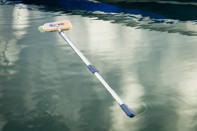 STAR BRITE Premium Heavy Duty Extending Handle 3'-6' w/Synthetic Block Blue (040177-1FF) - Image 2